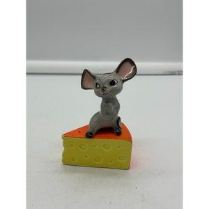 Vintage Enesco Mouse and Cheese Salt and Pepper Shakers